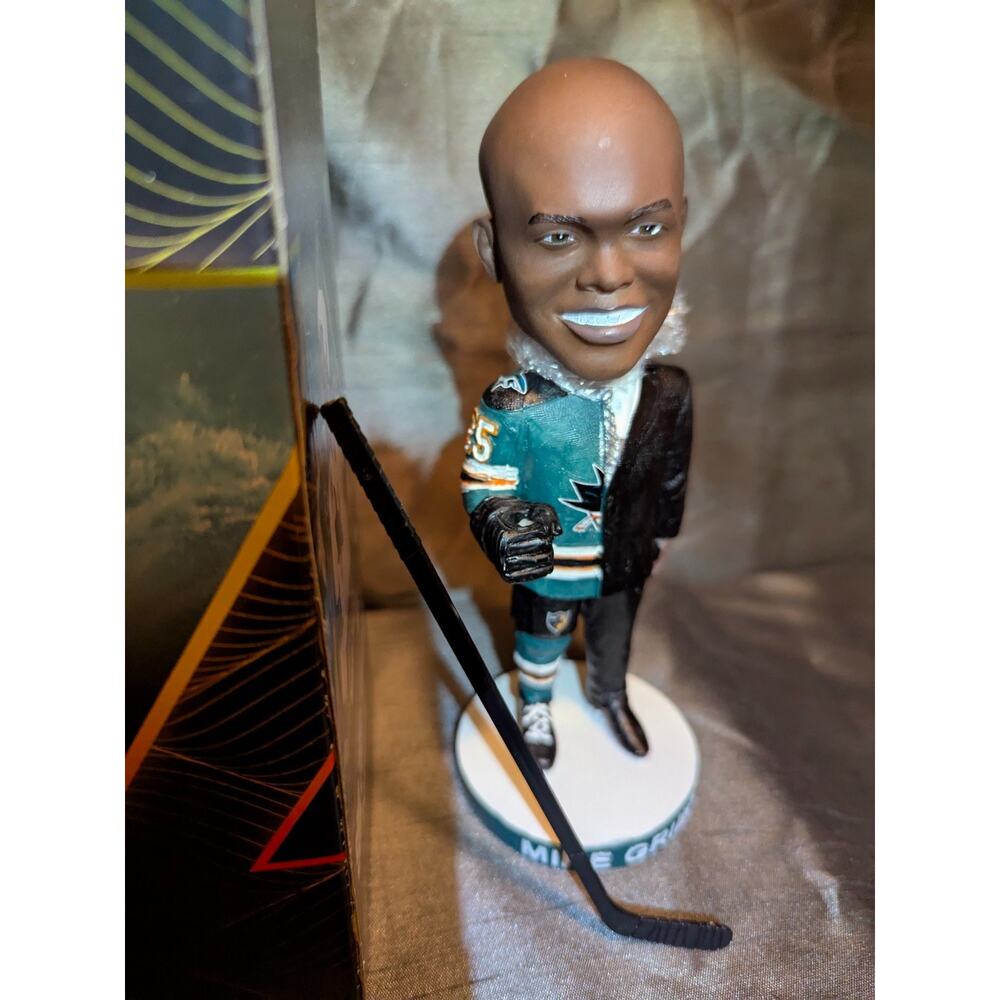 @@ GM Mike Grier San Jose Sharks NHL Bobblehead SGA BRAND NEW UNOPENED L@@K! - Picture 7 of 12